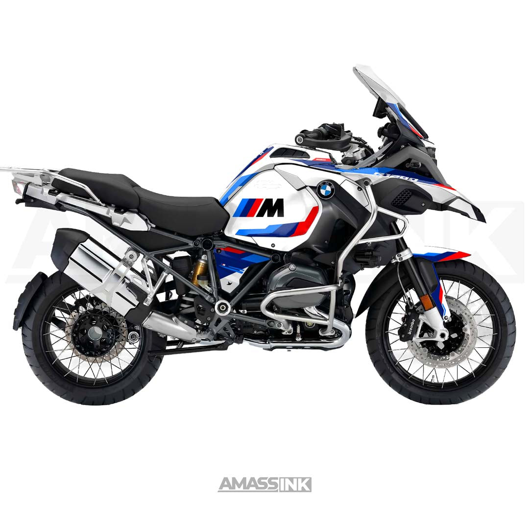 Adhesivos Moto BMW GS R1250-R1200 Adventure (2014-2025) - Super White