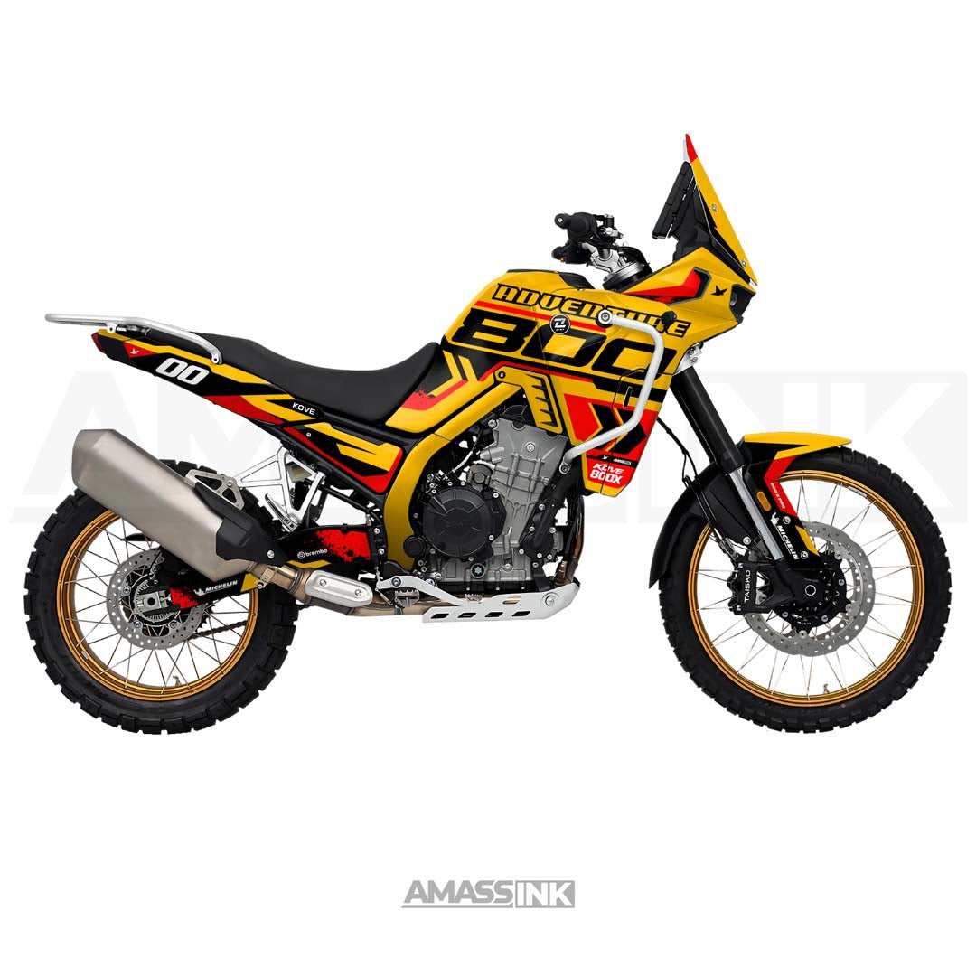 Adhesivos Moto Kove 800X PRO Adventure (2024-2025) - ADV Spain
