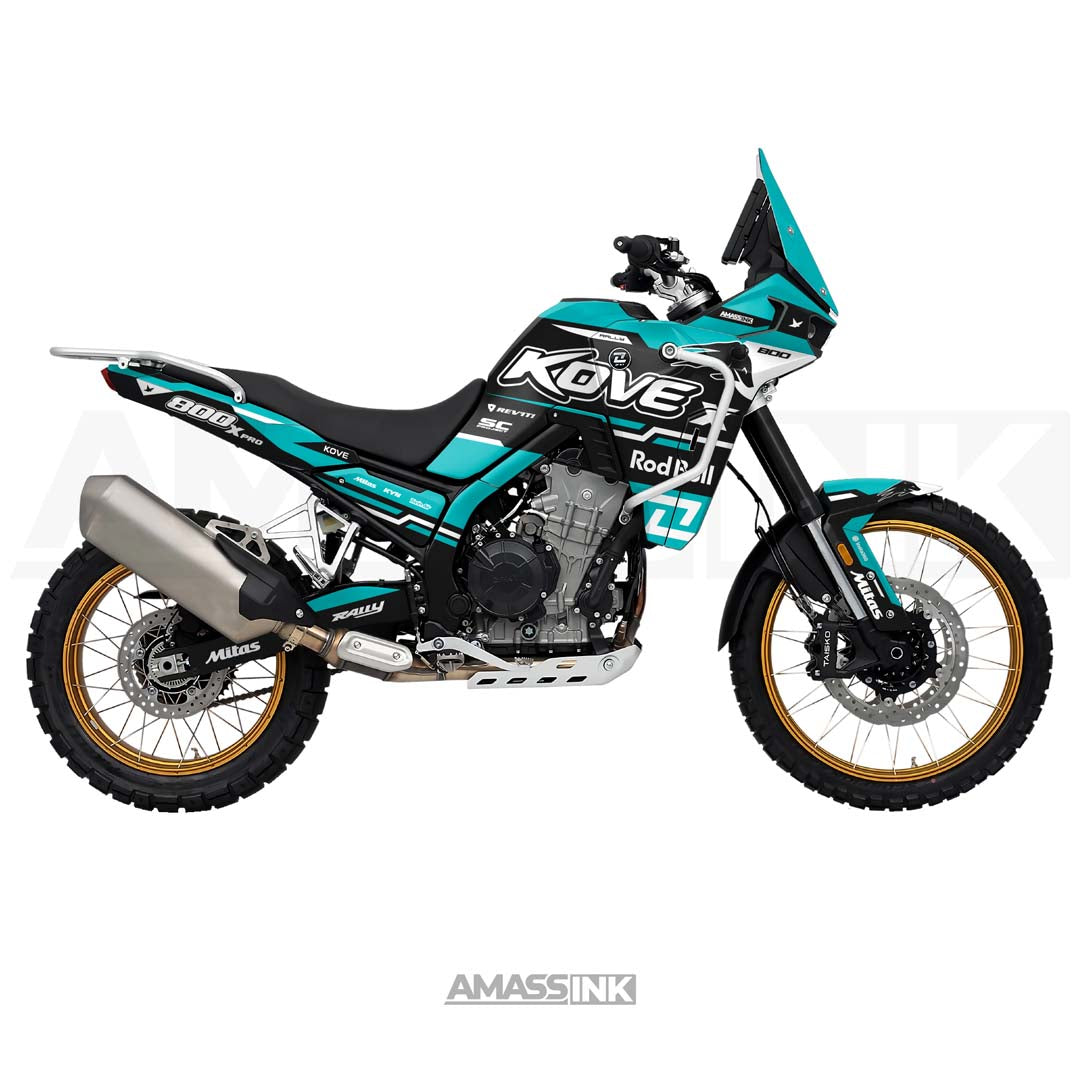 Adhesivos Moto Kove 800X PRO Adventure (2024-2025) - Cielo