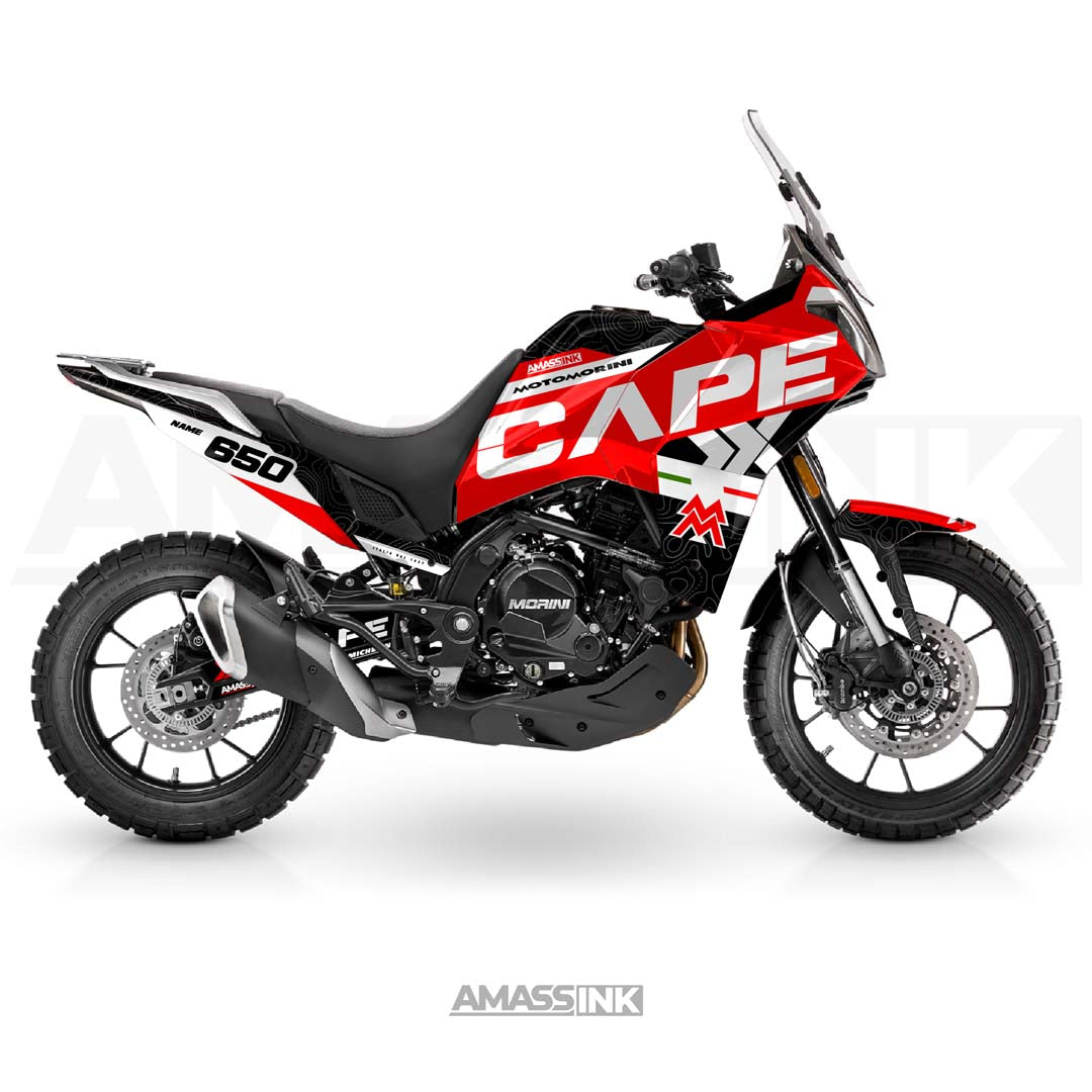 Adhesivos Moto Morini X-Cape 650 (2021-2025) - Ocean
