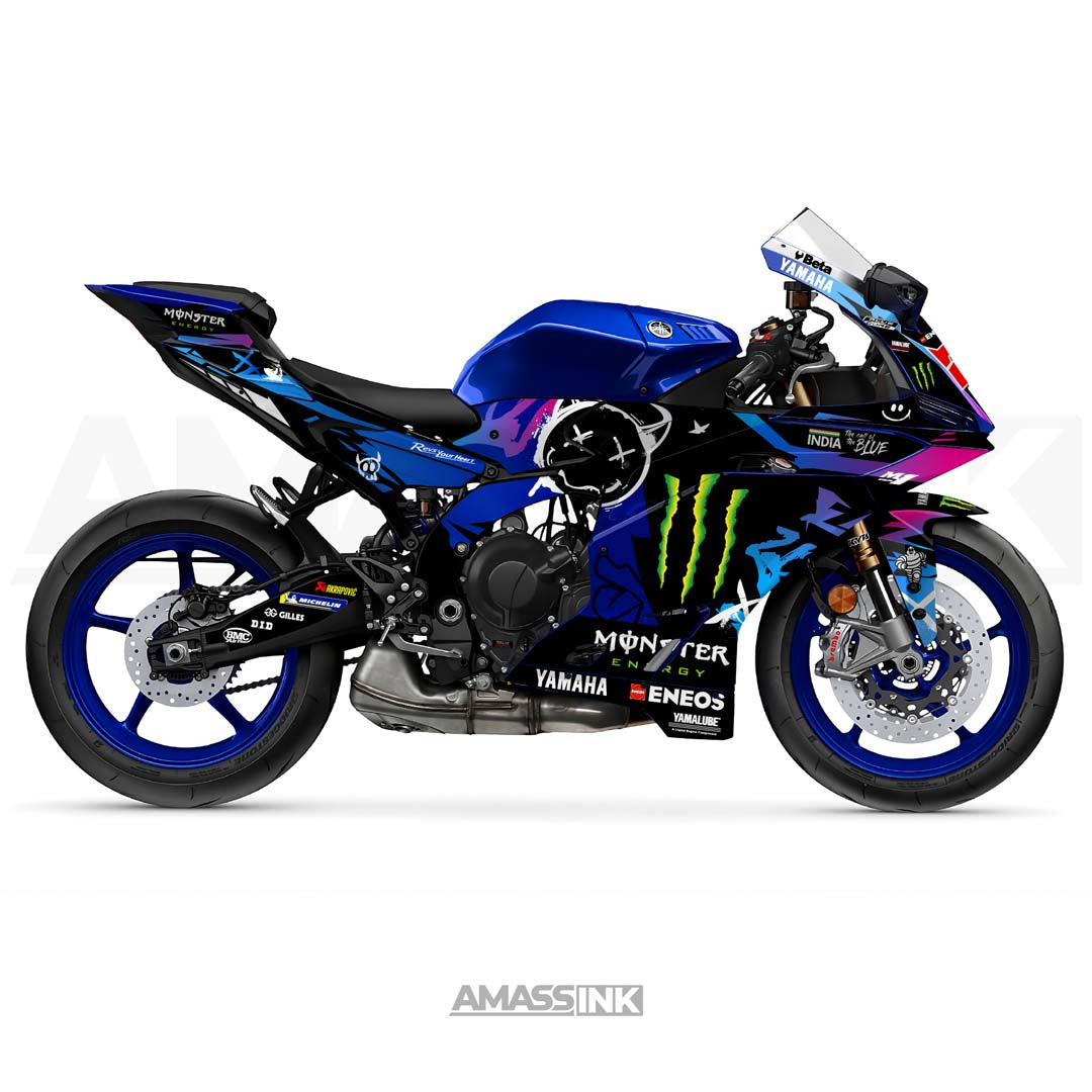Adhesivos Moto Yamaha R9 (2025-2026) - Fabio Quartararo