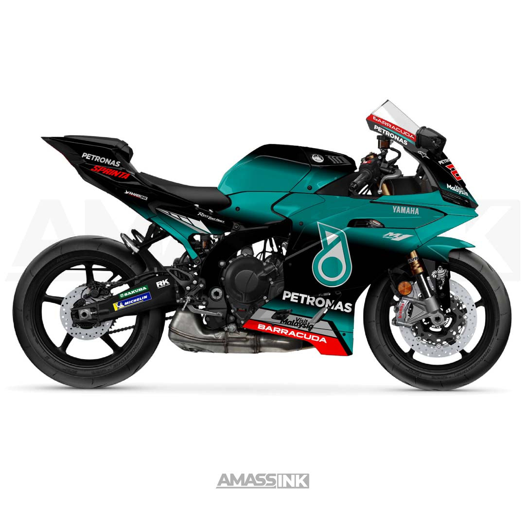 Adhesivos Moto Yamaha R9 (2025-2026) - Petronas