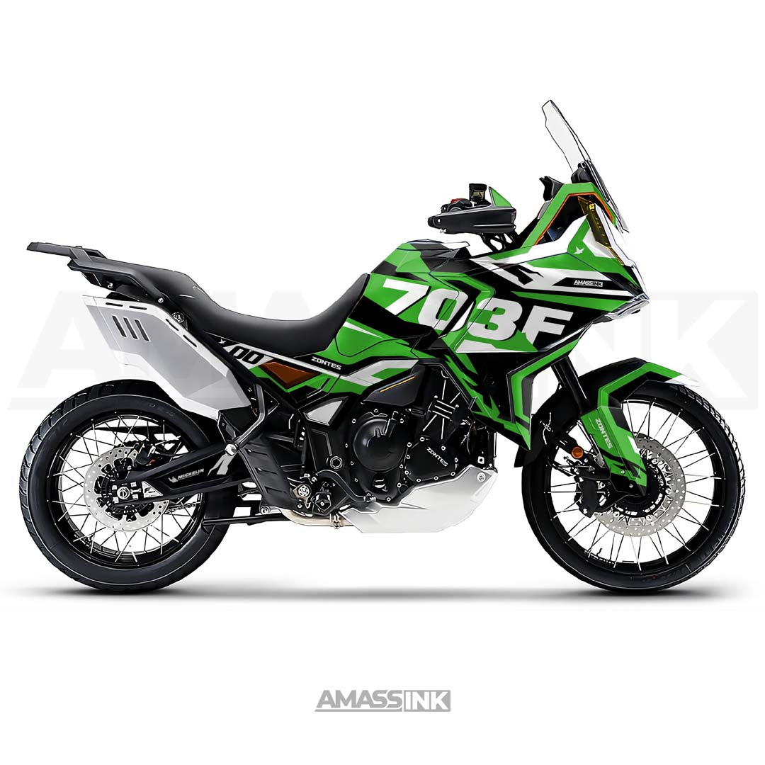 Adhesivos Moto Zontes 703F (2024-2026) - Jungle