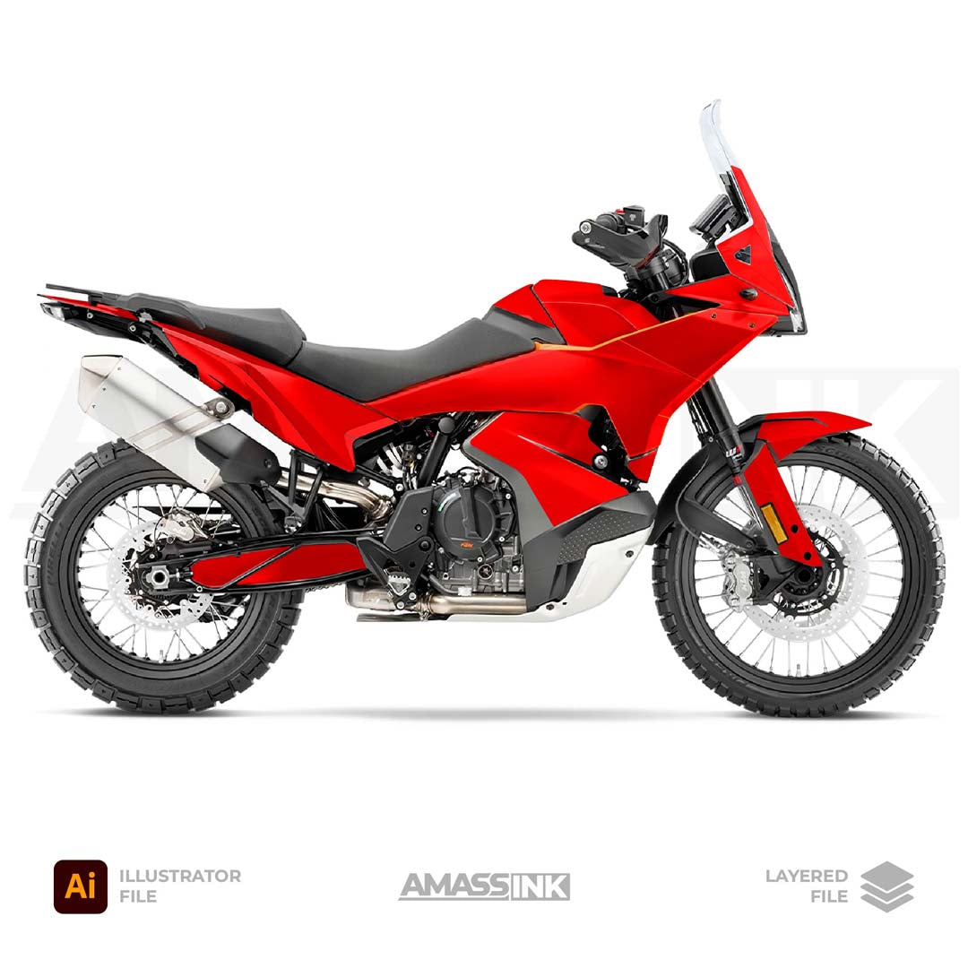 Mockup KTM 890/790 Adventure 2023-2025
