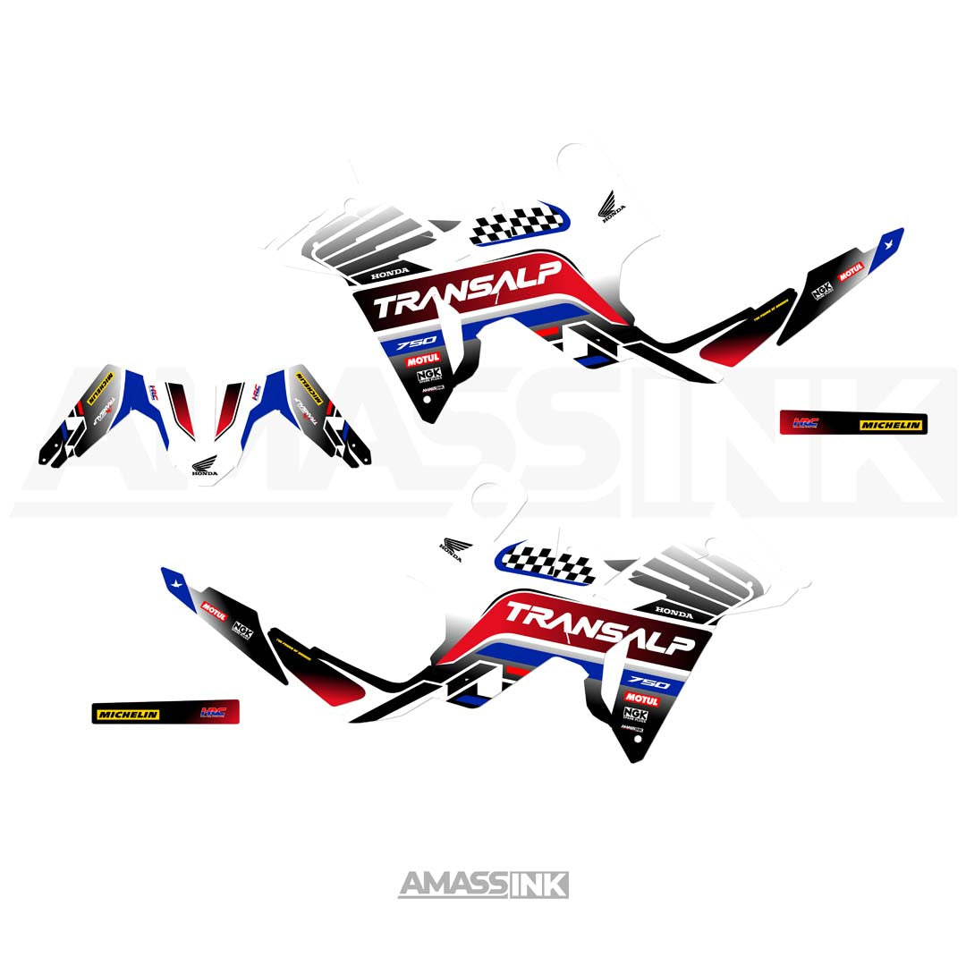 Adhesivos Moto Honda Transalp 750 (2023-2025) - Storm