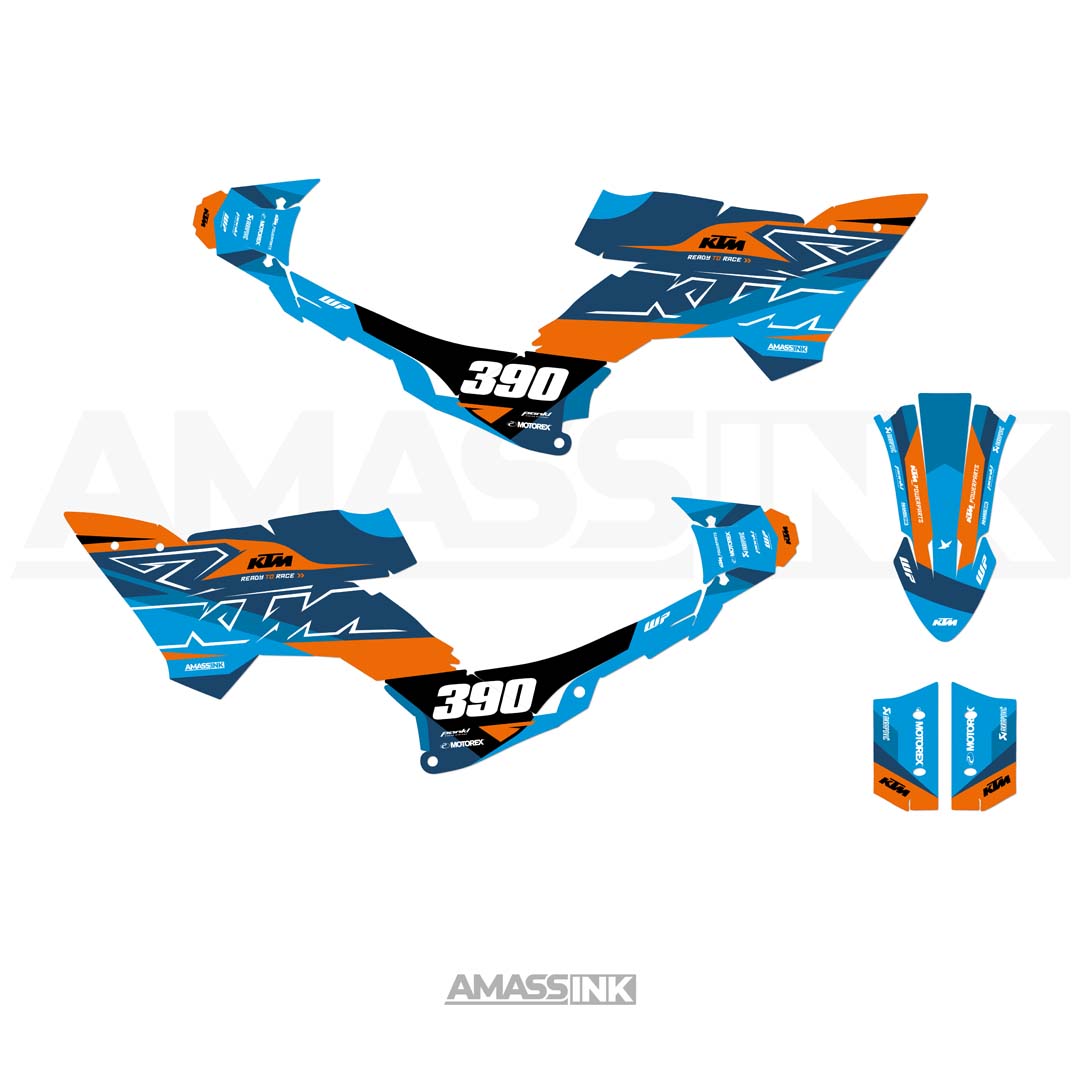 Adhesivos Moto KTM 390 Adventure R (2025-2026) - Powerparts