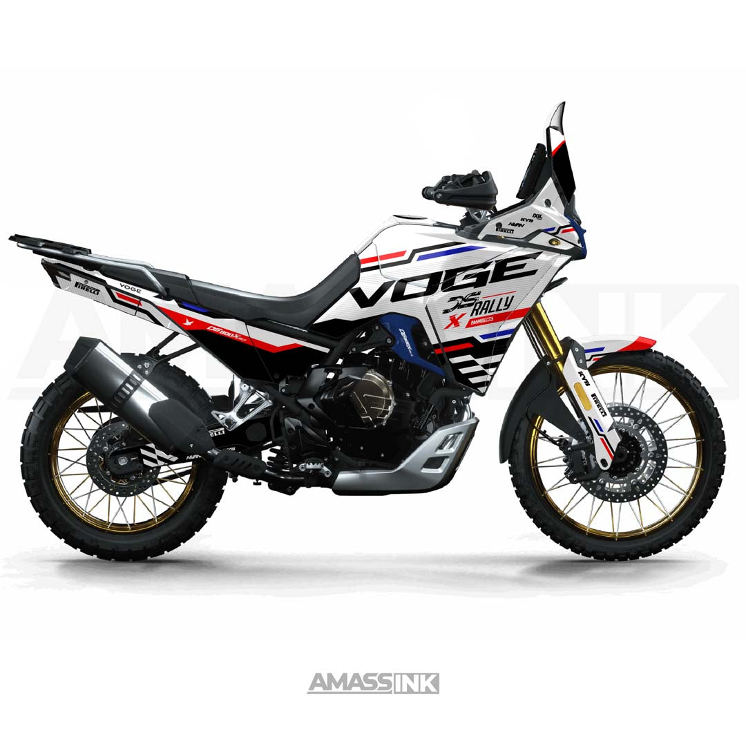 Vinilos Moto Voge 800 DS Rally (2025-2026) - Racing White