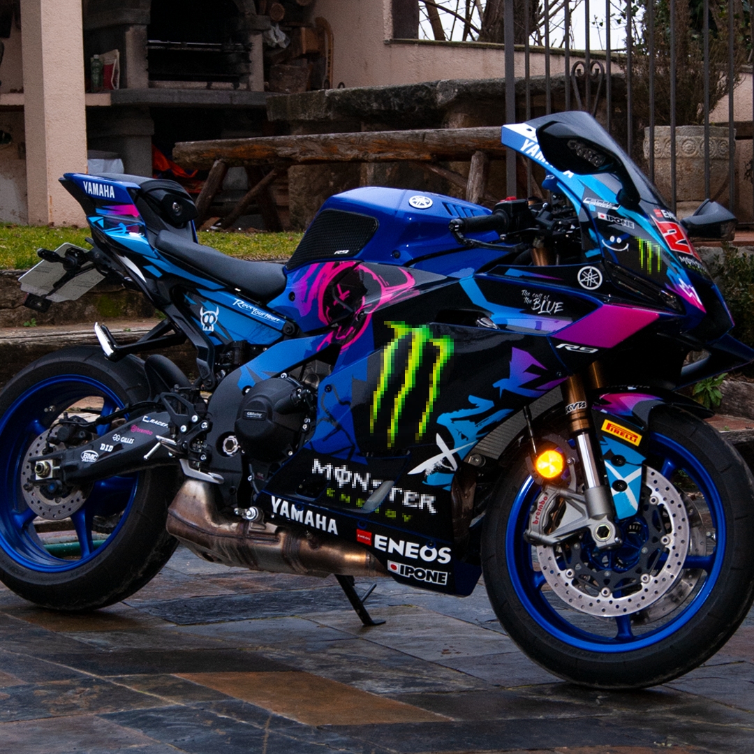 Adhesivos Moto Yamaha R9 (2025-2026) - Moto GP Le Mans 24