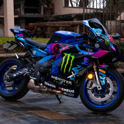 Adhesivos Moto Yamaha R9 (2025-2026) - Moto GP Le Mans 24