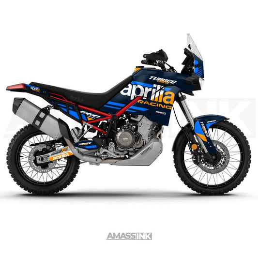 Adhesivos Moto Aprilia Tuareg 660 (2021-2024) - Rally Blue