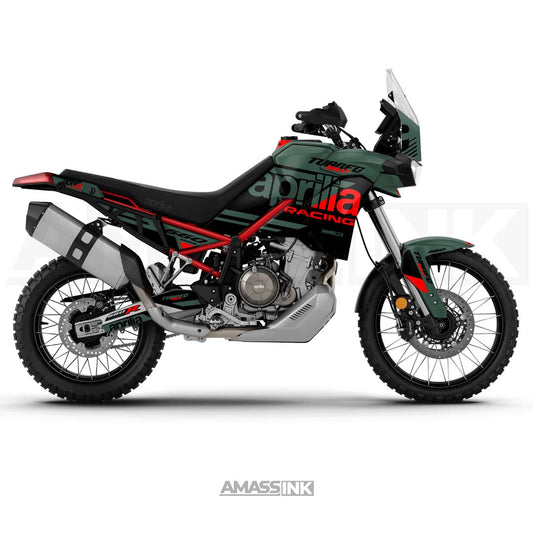 Adhesivos Moto Aprilia Tuareg 660 (2021-2024) - Rally Green