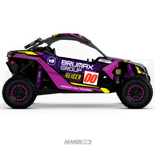 Adhesivos Buggy Can-am Maverick X3 XRC Turbo RR - Dani Solà Reiger