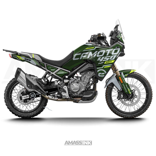 Adhesivos CF Moto 450 Mt (2024-2026) - Racing Militar