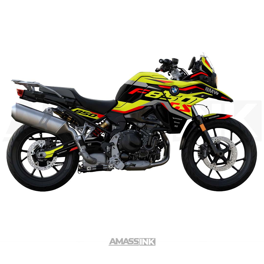 Adhesivos Moto BMW F750-F850 (2018-2025) - Toxic