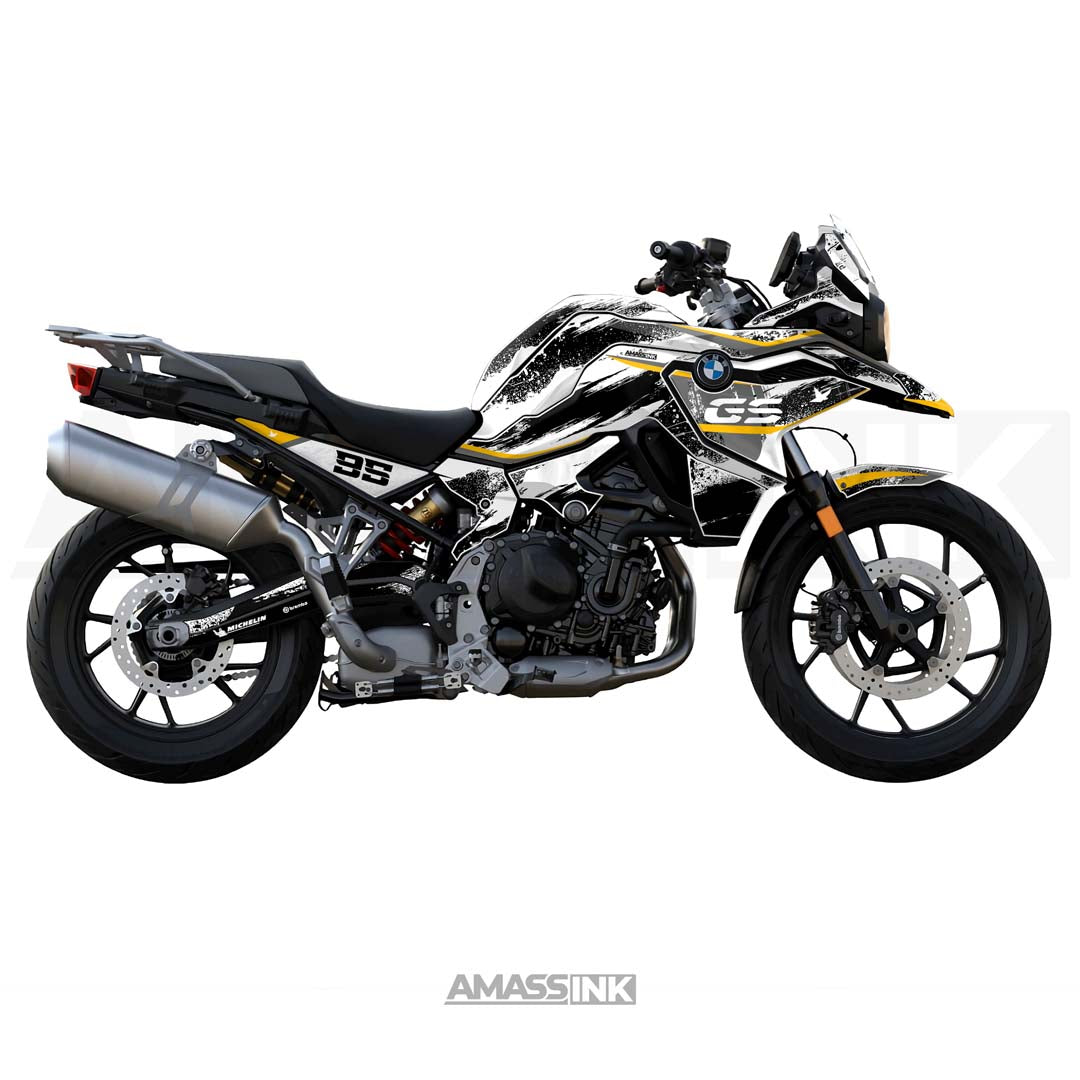 Adhesivos Moto BMW F750-F850 (2018-2025) - Vikings Yellow