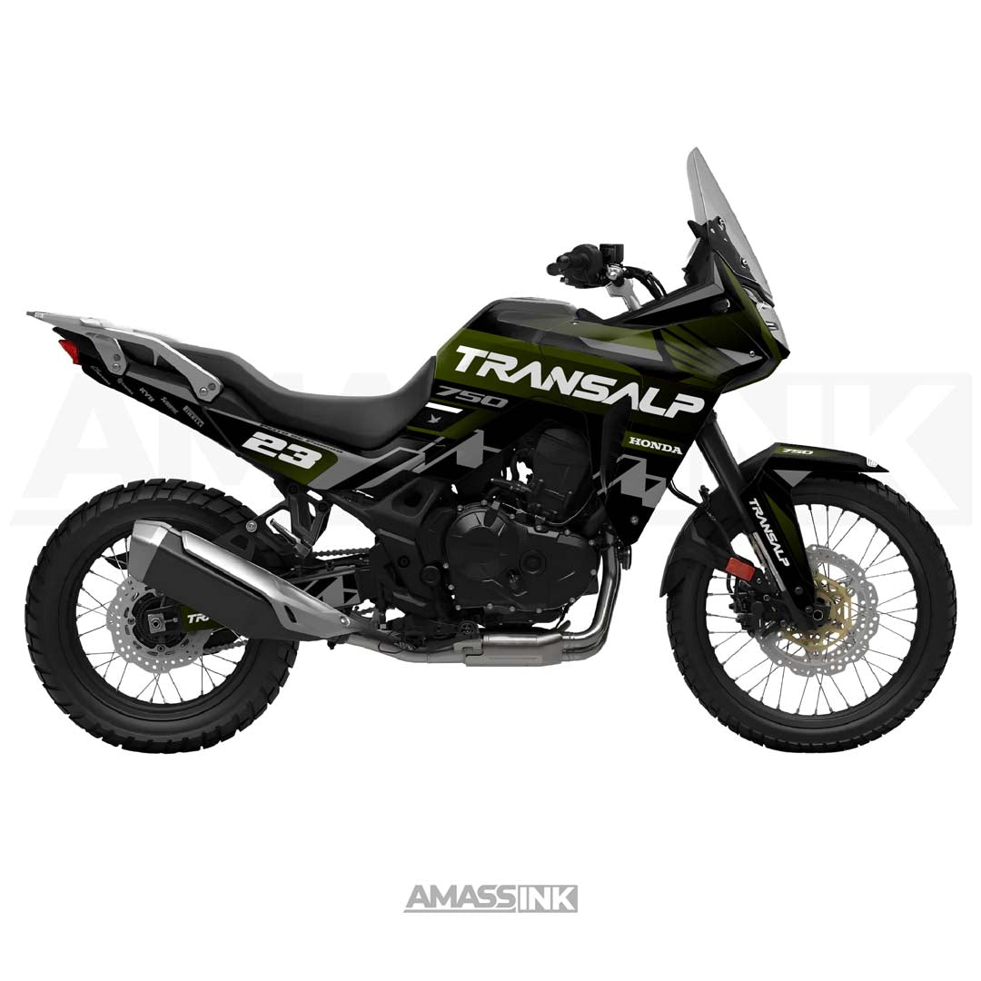 Adhesivos Moto Honda Transalp 750 (2023-2025) - Pombo Militar