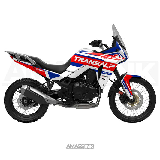 Adhesivos Moto Honda Transalp 750 (2023-2025) - Red Fury