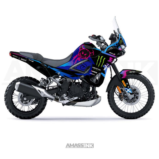 Adhesivos Moto Kawasaki KLE 500 (2026-2027) - Fabio Quartararo