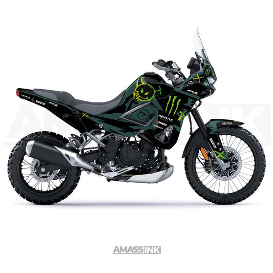 Adhesivos Moto Kawasaki KLE 500 (2026-2027) - Le Mans Green
