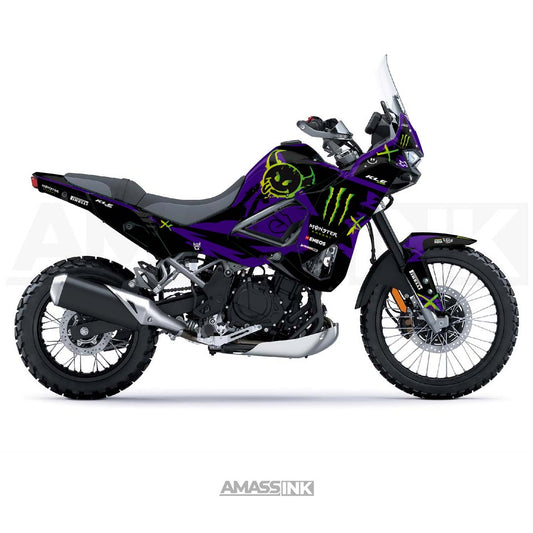 Adhesivos Moto Kawasaki KLE 500 (2026-2027) - Le Mans Purple