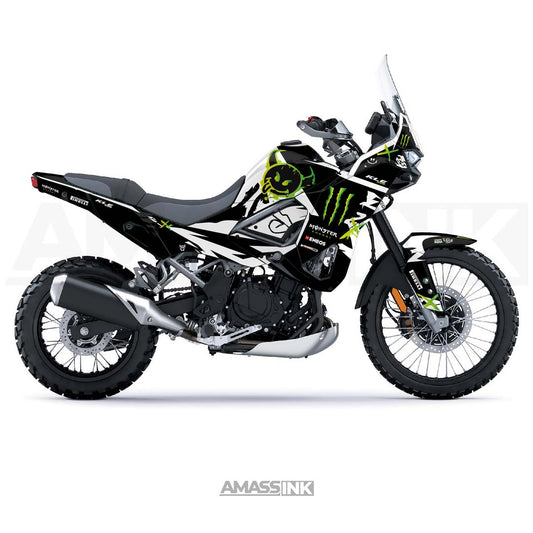 Adhesivos Moto Kawasaki KLE 500 (2026-2027) - Le Mans White