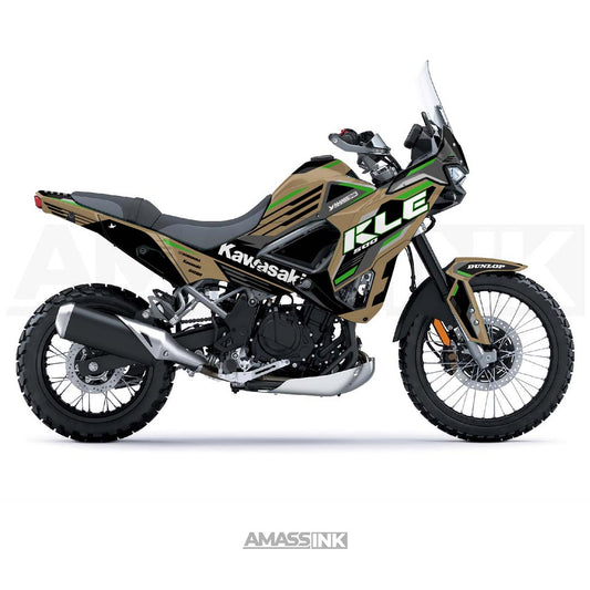 Adhesivos Moto Kawasaki KLE 500 (2026-2027) - Ripple
