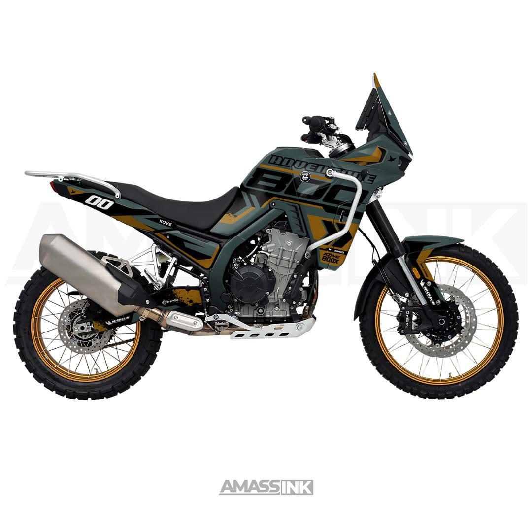 Adhesivos Moto Kove 800X PRO Adventure (2024-2025) - ADV Factory