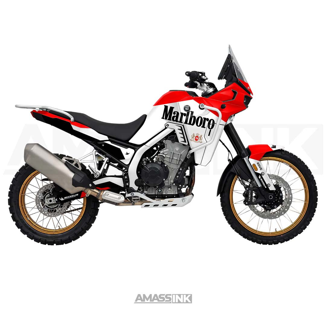 Adhesivos Moto Kove 800X PRO Adventure (2024-2025) - Marlboro