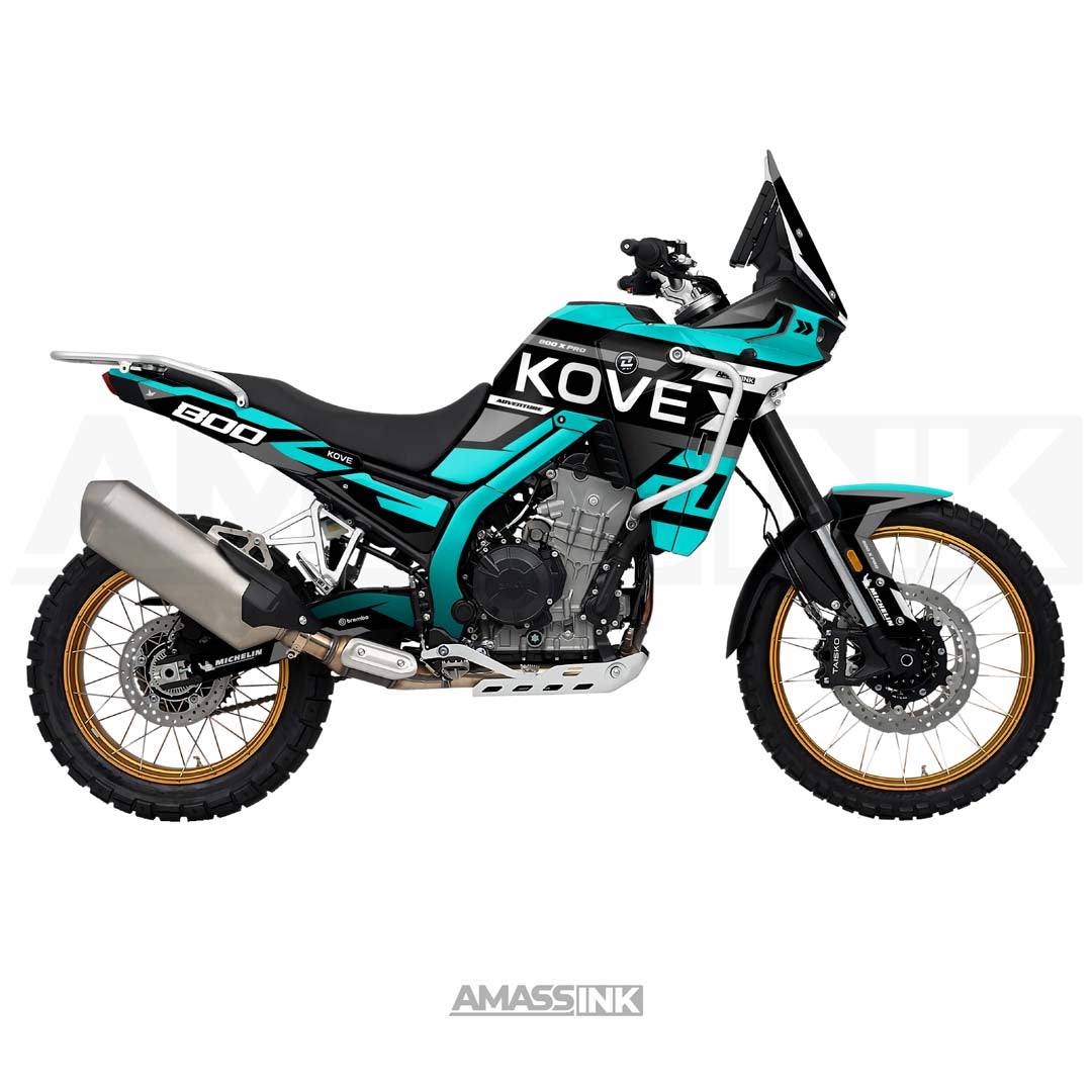 Adhesivos Moto Kove 800X PRO Adventure (2024-2025) - Rally Race