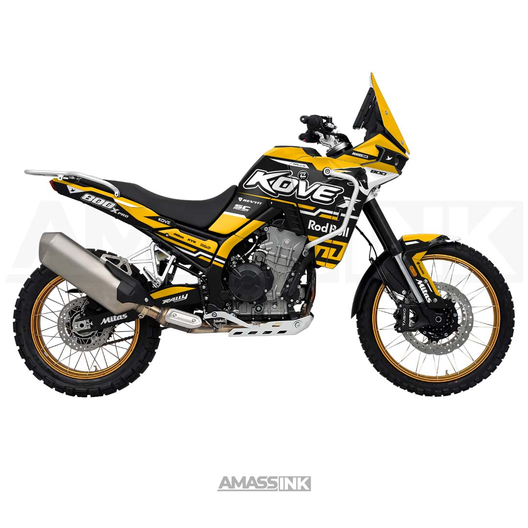 Adhesivos Moto Kove 800X PRO Adventure (2024-2025) - Studio