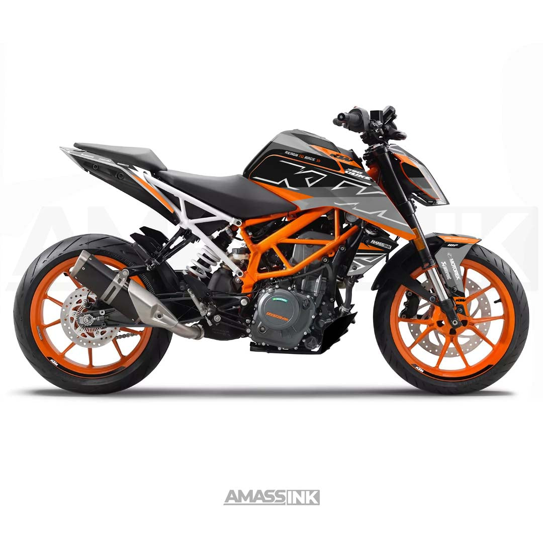 Adhesivos Moto KTM Duke 390 (2018-2023) - Nardo Grey Line