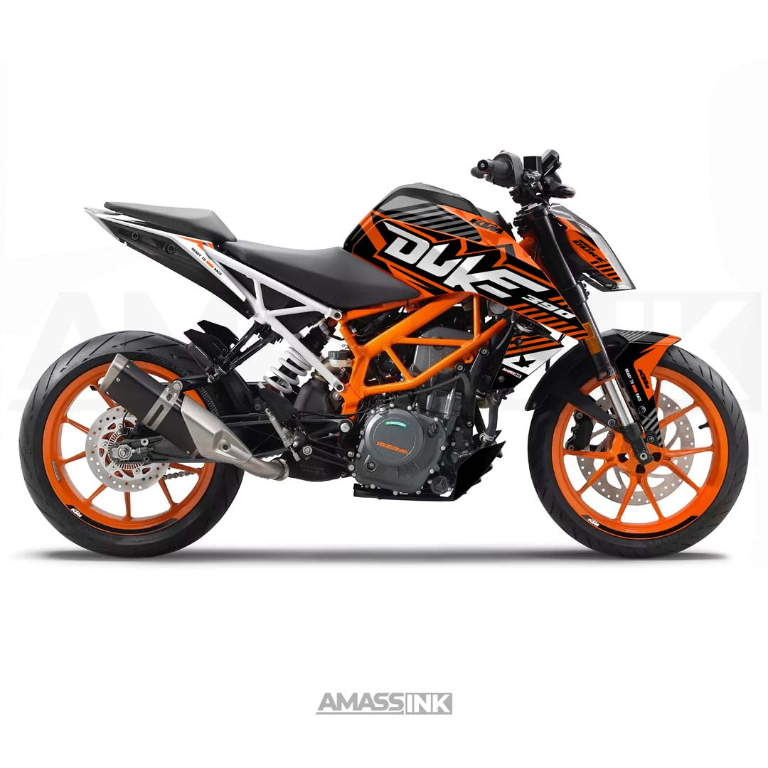 Adhesivos KTM Duke 390 2018-2023 - 01