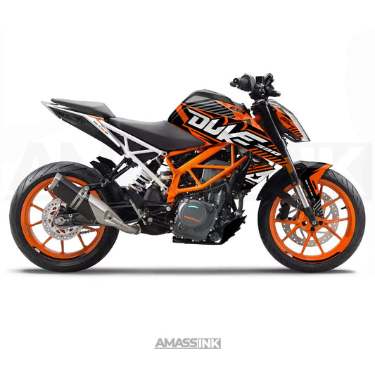 Adhesivos KTM Duke 390 2018-2023 - 01