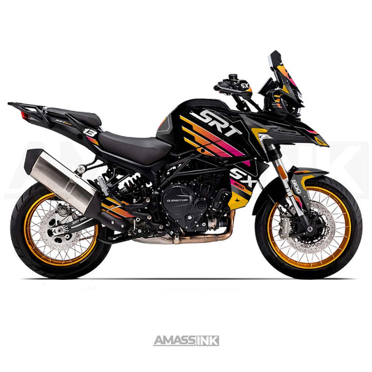 Adhesivos Moto QJ Motor 900 SRT SX (2025-2027) - Remoline Grey