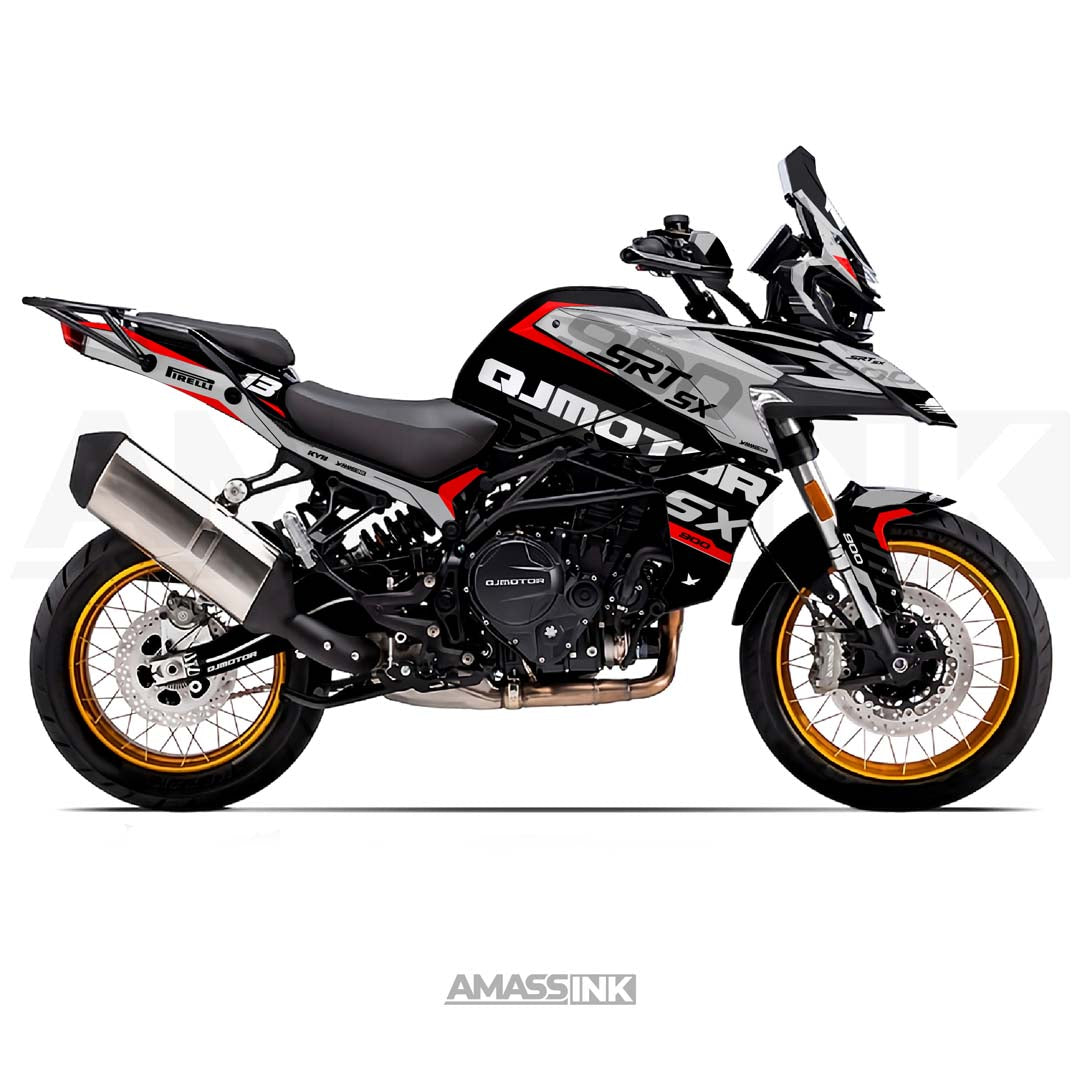 Adhesivos Moto QJ Motor 900 SRT SX (2025-2027) - Sport Grey