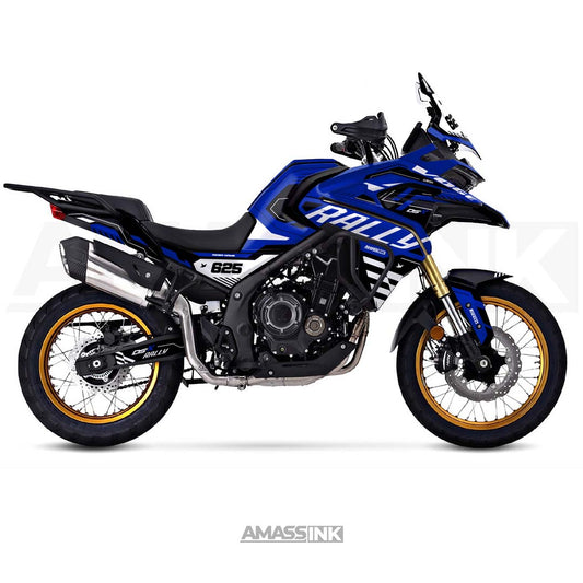 Adhesivos Moto Voge 525 DSX - 625 DSX (2024-2026) - Cyber Blue