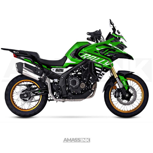 Adhesivos Moto Voge 525 DSX - 625 DSX (2024-2026) - Cyber Green