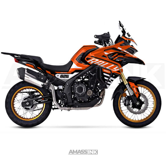 Adhesivos Moto Voge 525 DSX - 625 DSX (2024-2026) - Cyber Orange