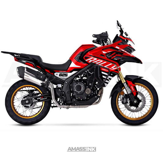 Adhesivos Moto Voge 525 DSX - 625 DSX (2024-2026) - Cyber Red