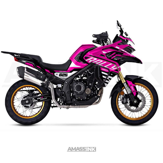 Adhesivos Moto Voge 525 DSX - 625 DSX (2024-2026) - Cyber Rose