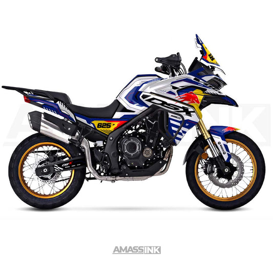 Adhesivos Moto Voge 525 DSX - 625 DSX (2024-2026) - White Bull