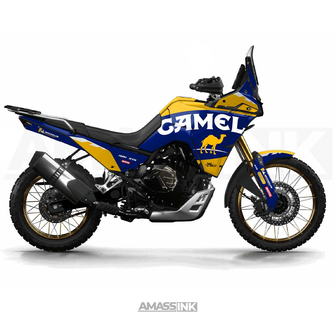 Vinilos Moto Voge 800 DS Rally (2025-2026) - Camel