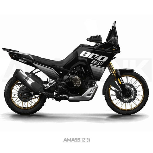 Adhesivos Moto Voge 800 DS Rally (2025-2026) - Dark Matter