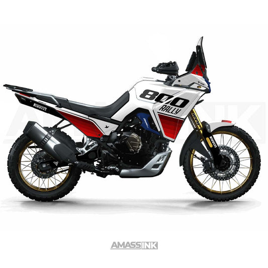 Adhesivos Moto Voge 800 DS Rally (2025-2026) - Vintage Rojo