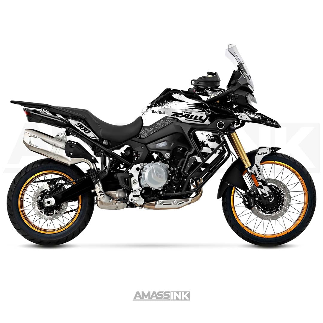Adhesivos Moto Voge 900 DSX (2024-2026) - Rally Bull Black