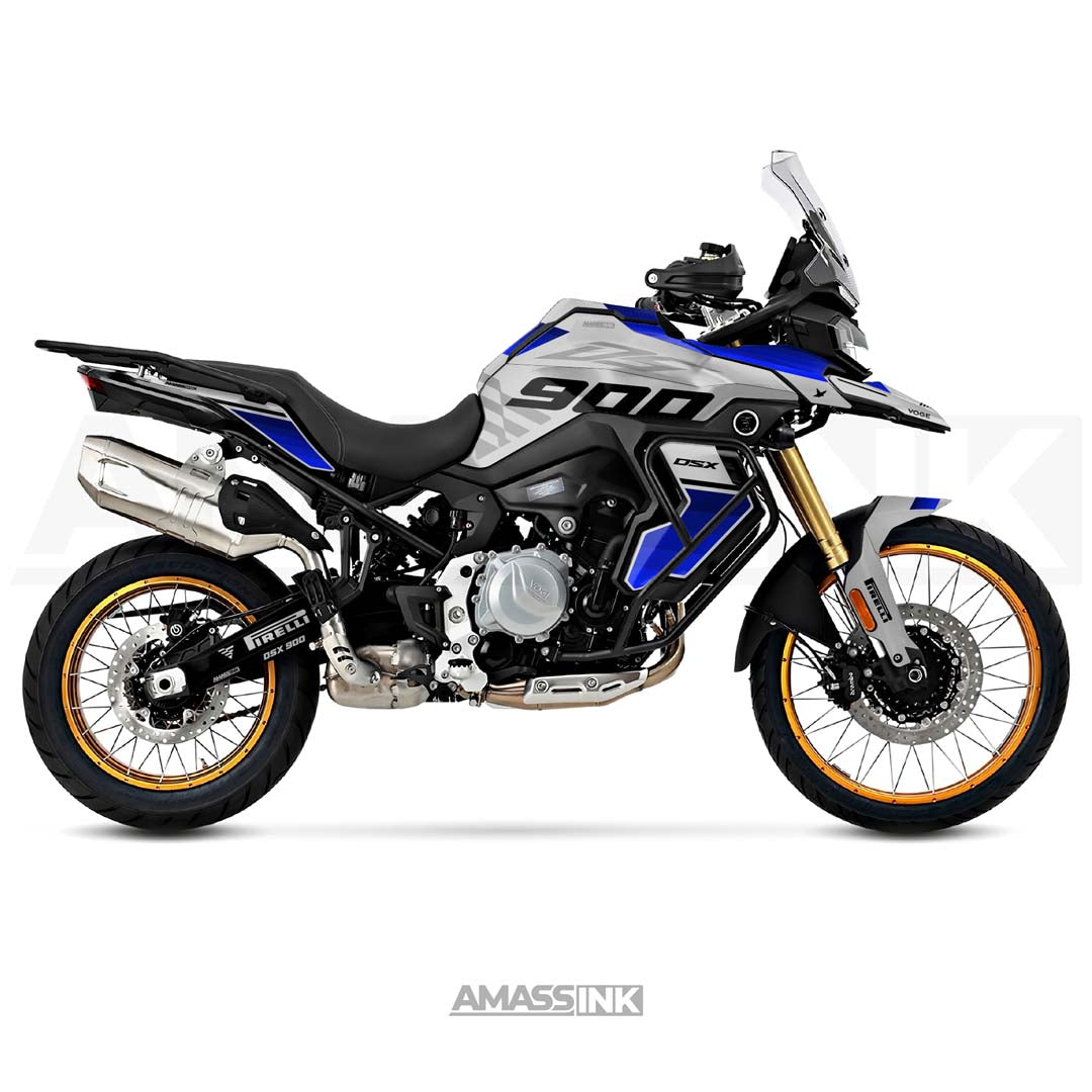 Adhesivos Moto Voge 900 DSX (2024-2026) - Vintage Blue