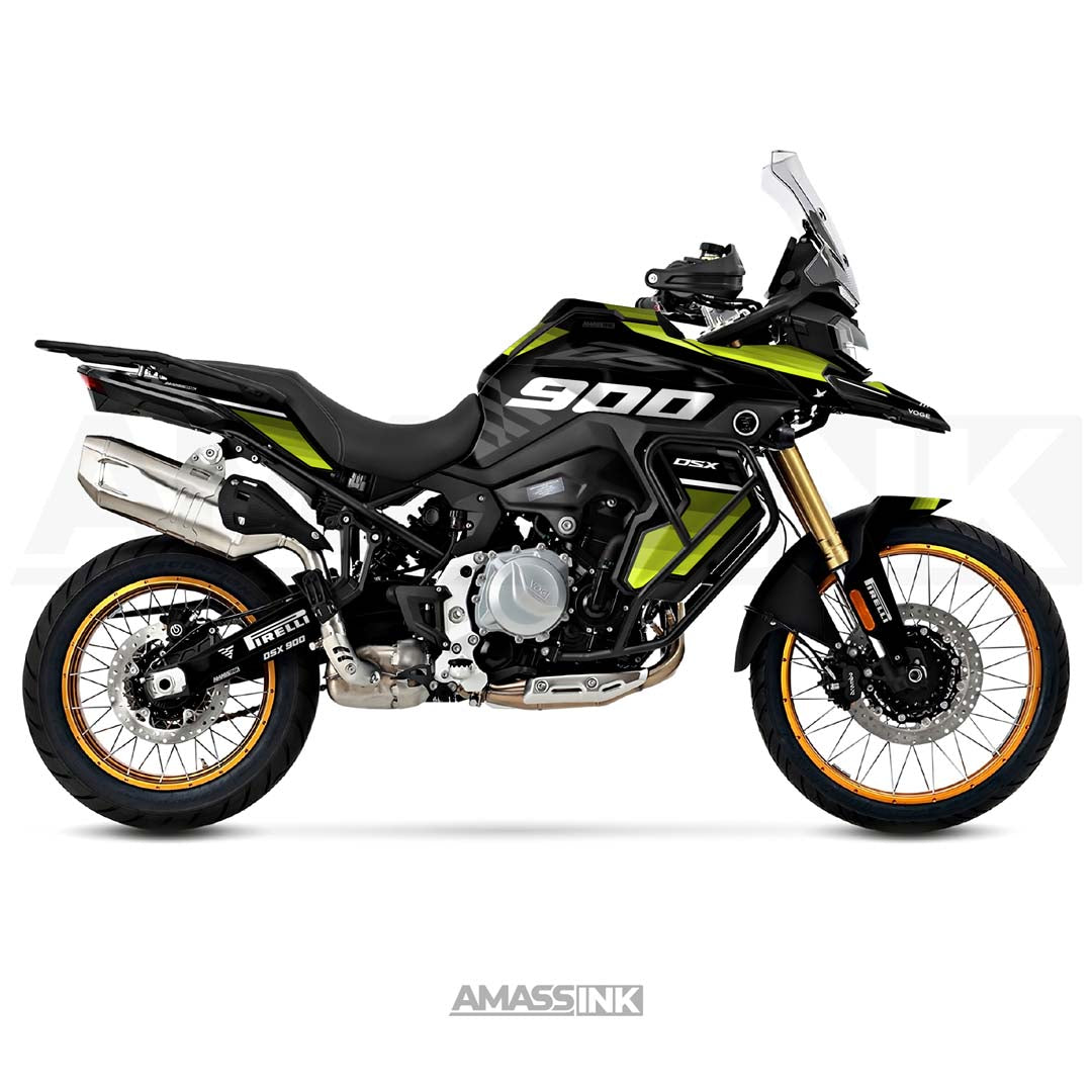 Adhesivos Moto Voge 900 DSX (2024-2026) - Vintage Lima Black