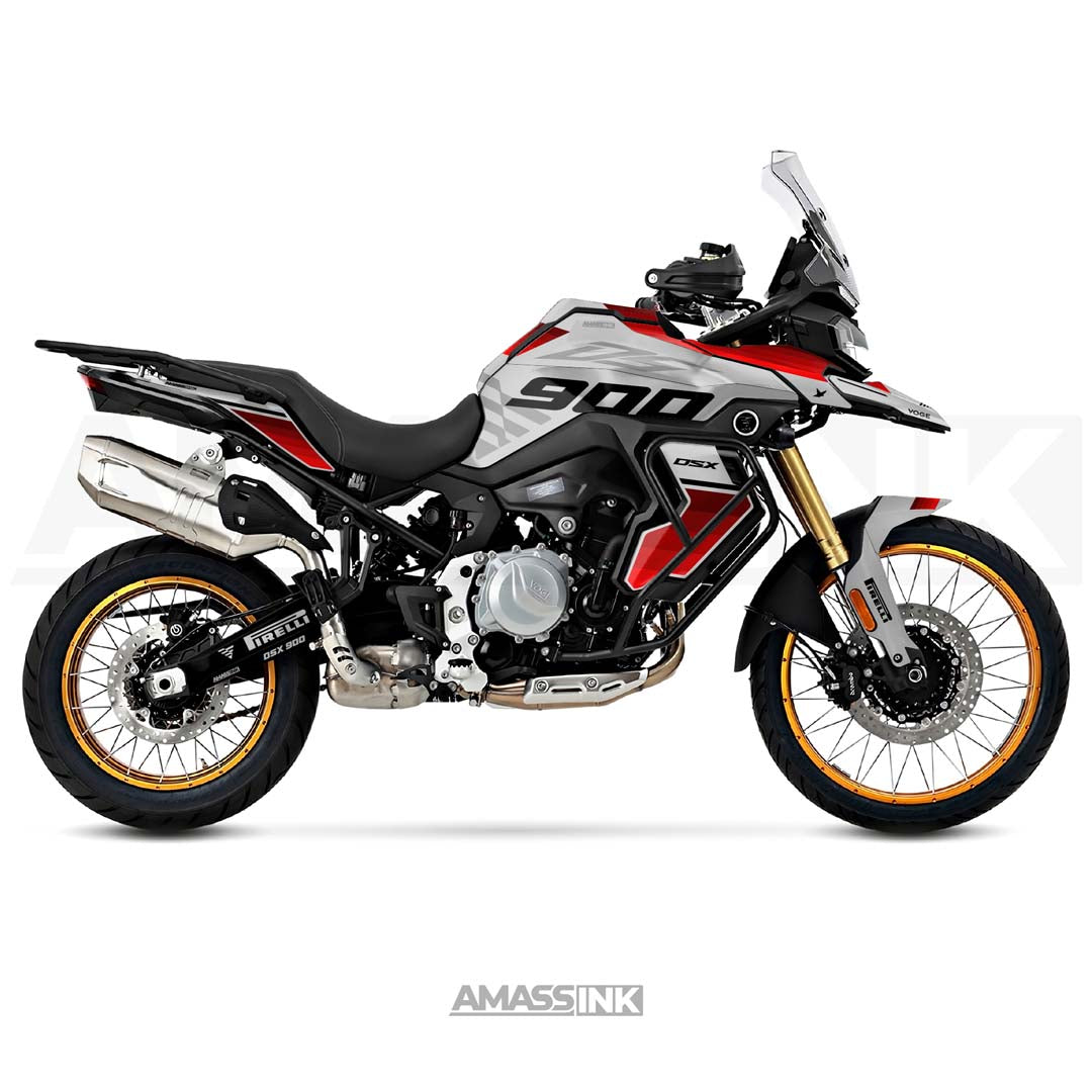 Adhesivos Moto Voge 900 DSX (2024-2026) - Vintage Red