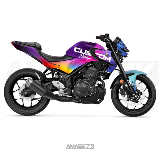 Adhesivos Moto Yamaha MT-03 (2020-2026) - Diseño Personalizado