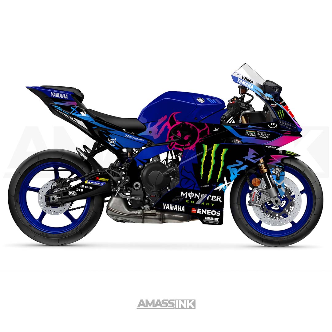 Adhesivos Moto Yamaha R9 (2025-2026) - Moto GP Le Mans 24
